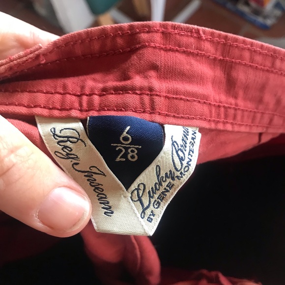 Lucky Brand Tie Dye Cargo Pants - Picture 3 of 3